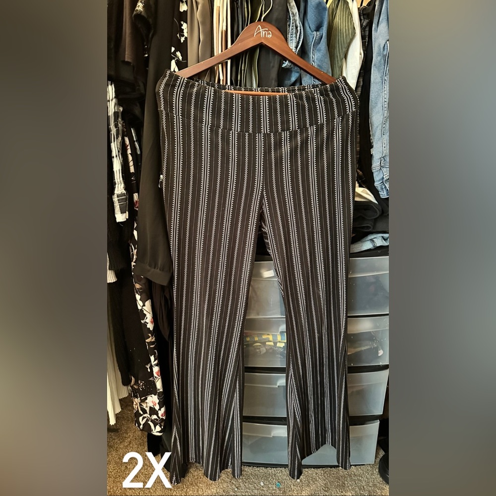 Plus Flare Pants